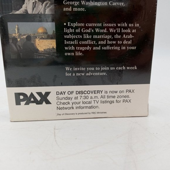 Day Of Discovery VHS Tape Cassette Sealed RBC Ministries Video Club Jan thru Mar - Picture 6 of 8